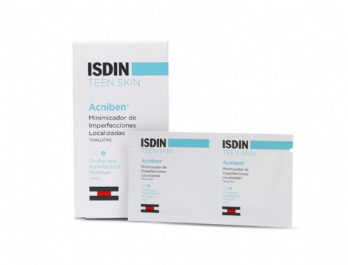 Isdin Acniben Toallitas Higienizantes 30 Unidades